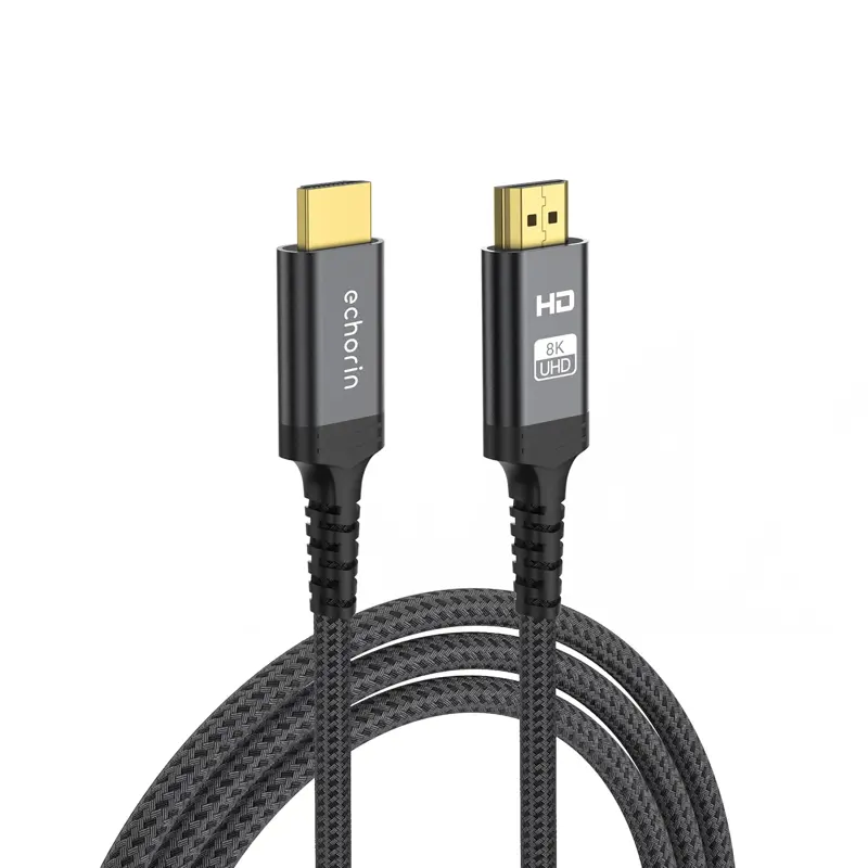 Echorin 8K Ultra High Speed HDMI 2.1 Kablo (3 Metre) - 48Gbps 4K@120Hz/144Hz